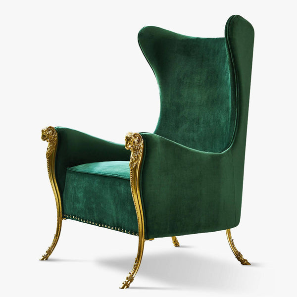 ZB - ZEUS WING BACK ACCENT CHAIR