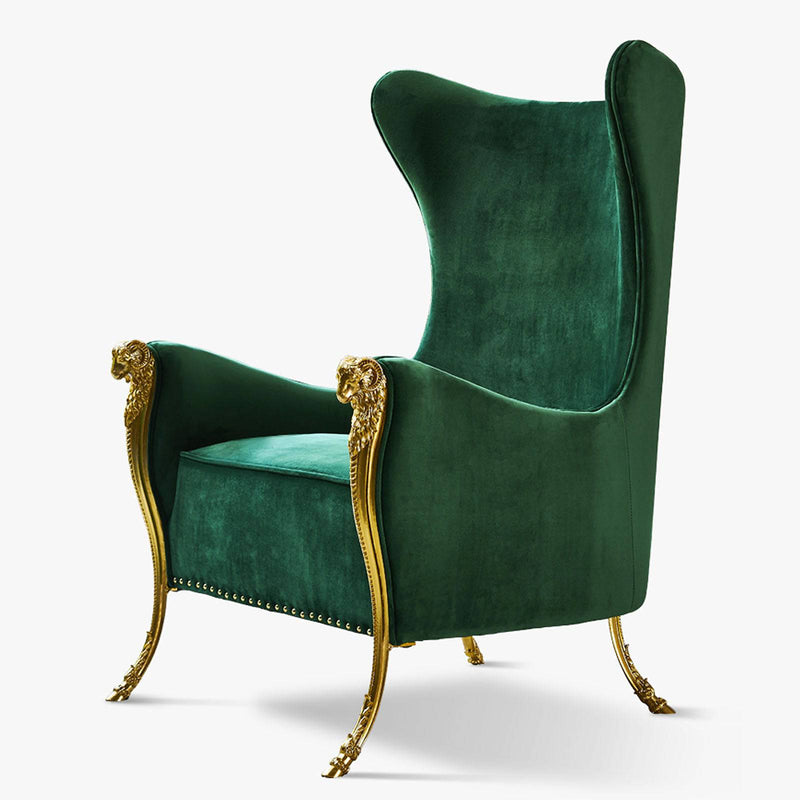 ZB - ZEUS WING BACK ACCENT CHAIR