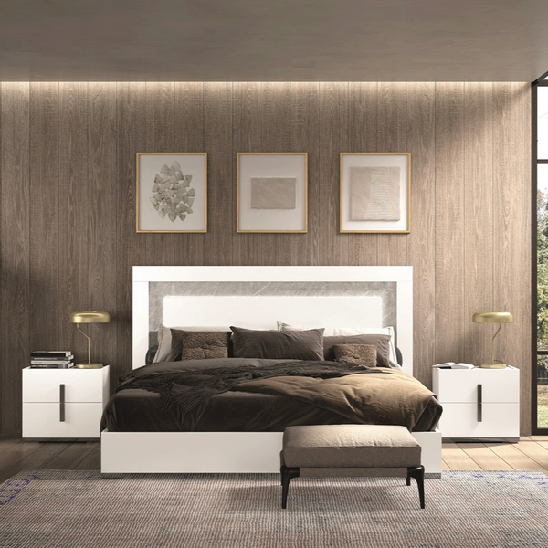 MZ - MARA BED W/ LED LIGHT