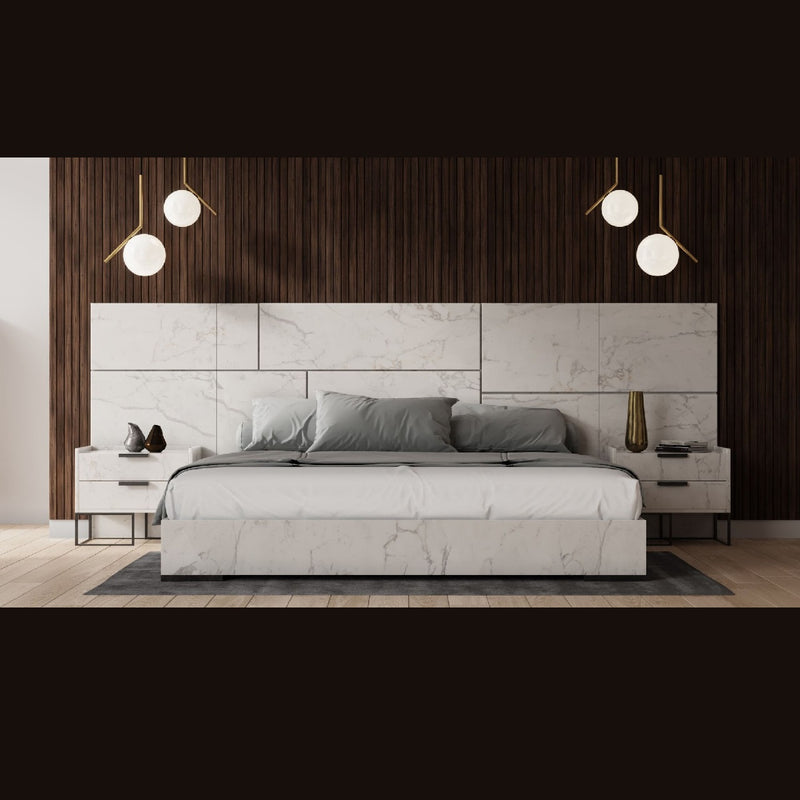 VG - NOVA DOMUS MARBELLA BED WITH 2 N/S