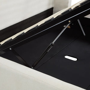 TV-HARMONY PERFORMANCE CHENILLE STORAGE BED
