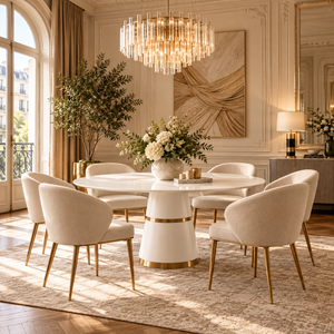 TV - ROSA ROUND DINING TABLE