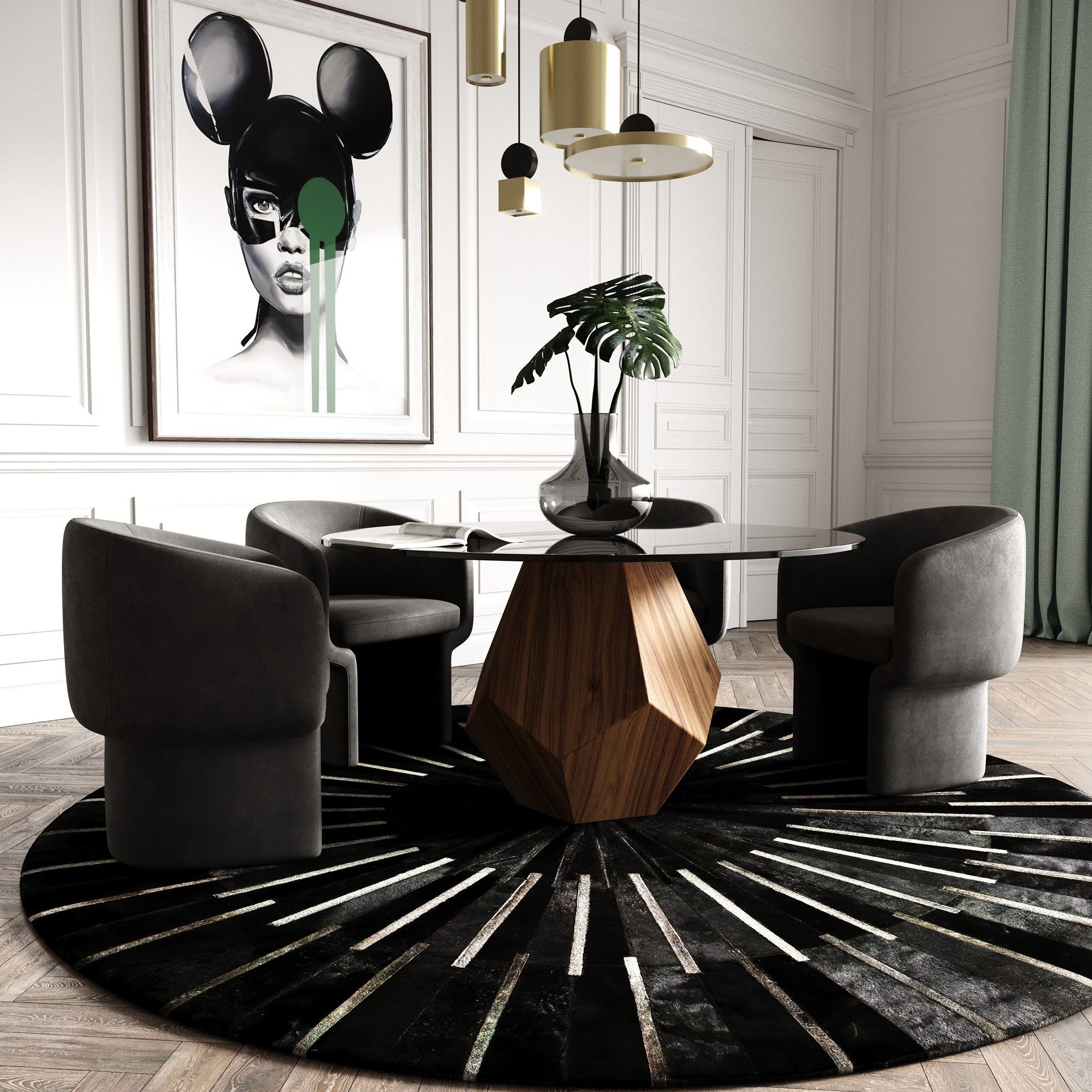 VG - RACKHAM DINING TABLE