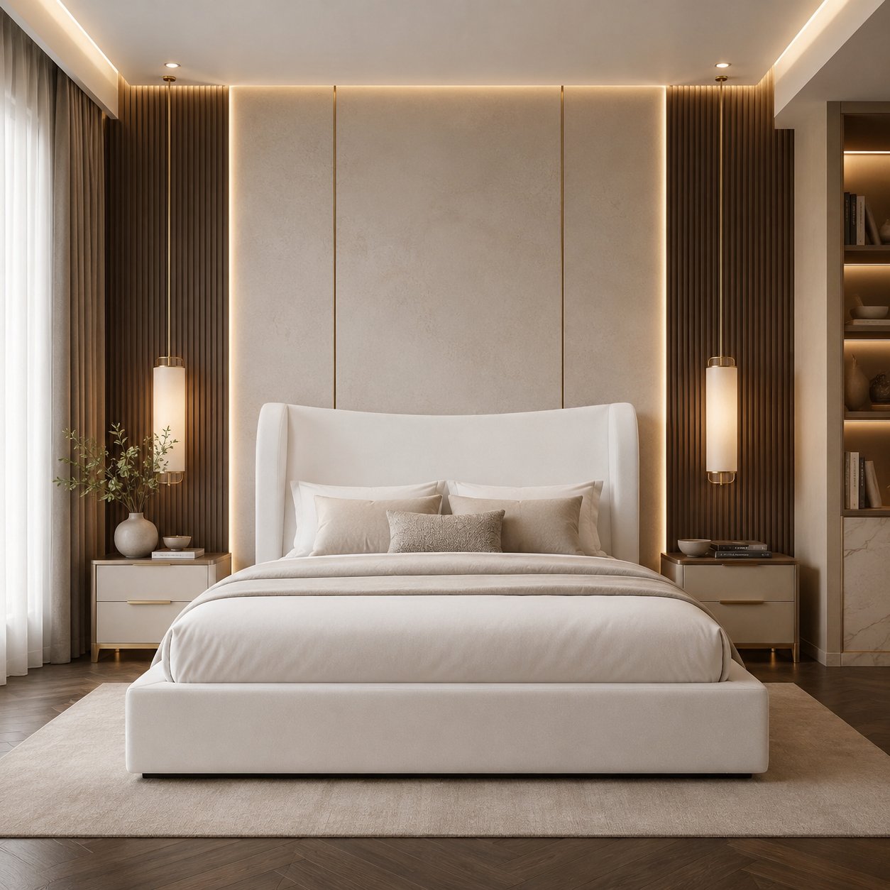 MB - ROWE UPHOLSTERED STORAGE BED
