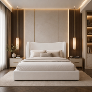 MB - ROWE UPHOLSTERED STORAGE BED