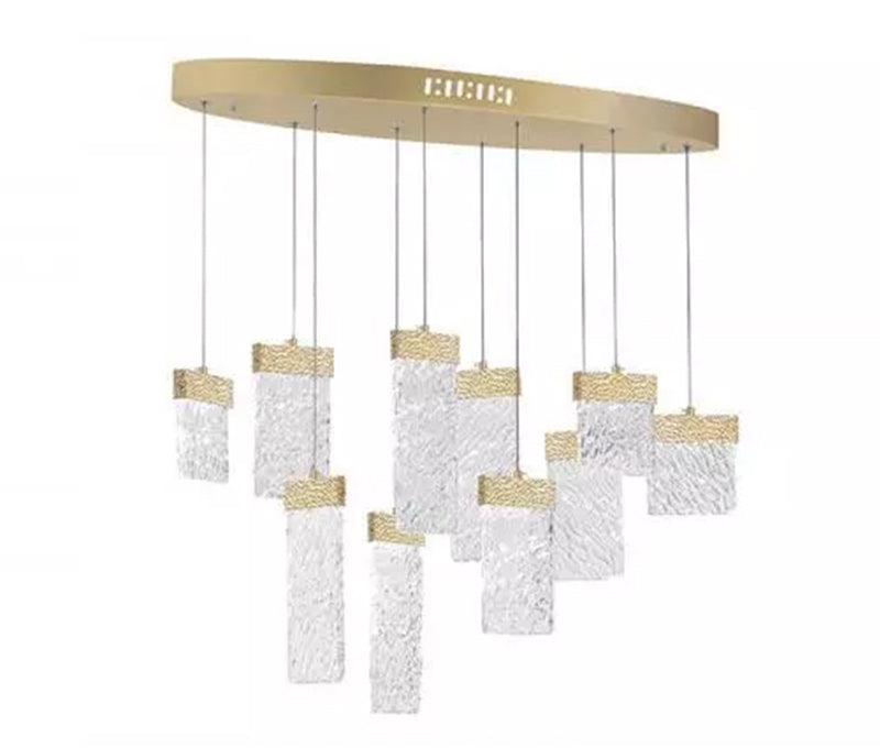 CW - CUT CRYSTAL CHANDELIER