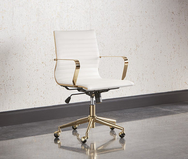 SP - JESSICA OFFICE CHAIR IN WHITE