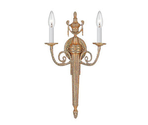 CY -  FRENCH CANDLE WALL SCONCE