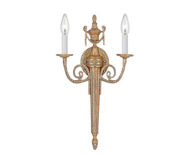 CY -  FRENCH CANDLE WALL SCONCE