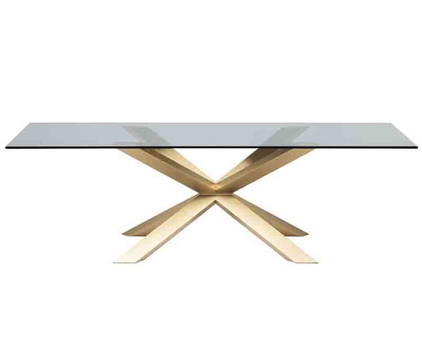 NV - COUTURE GOLD DINING TABLE