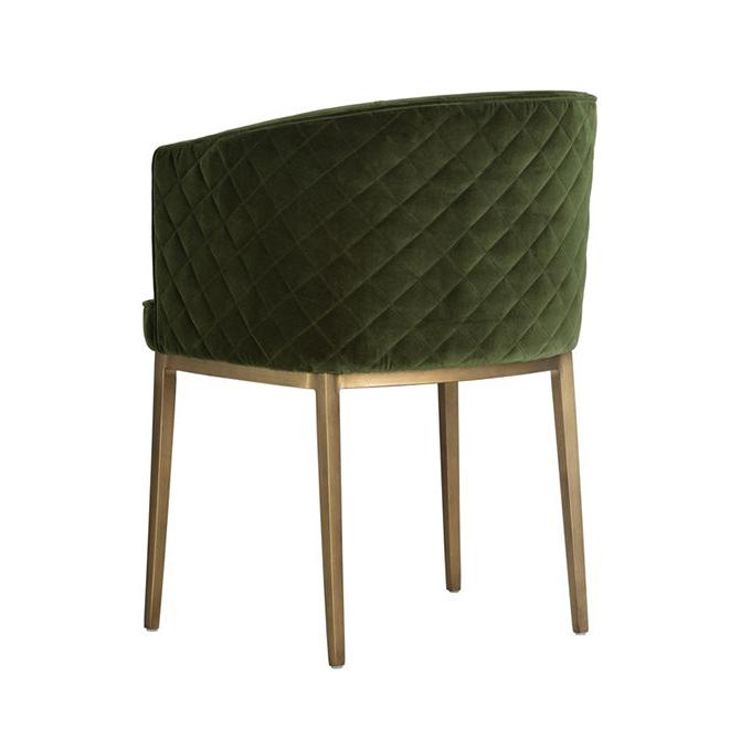 SP - CORNELLA DINING CHAIR IN FOREST GREEN