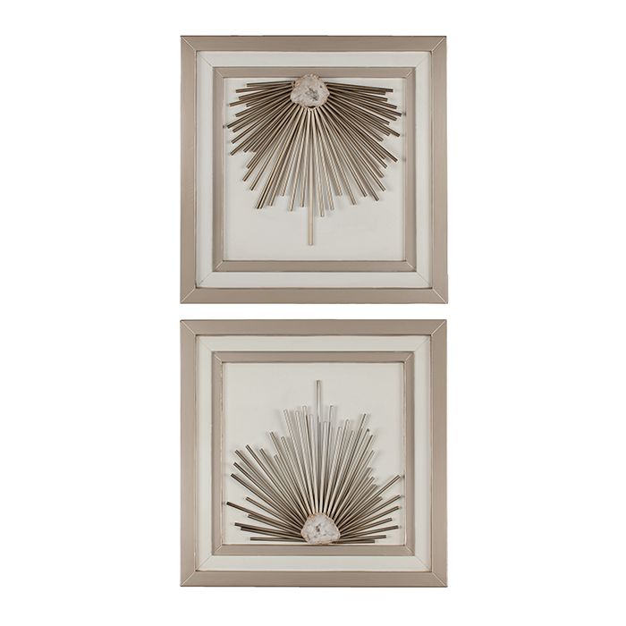 AM - SET OF 2 WALL DECOR