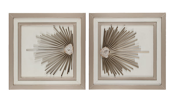 AM - SET OF 2 WALL DECOR