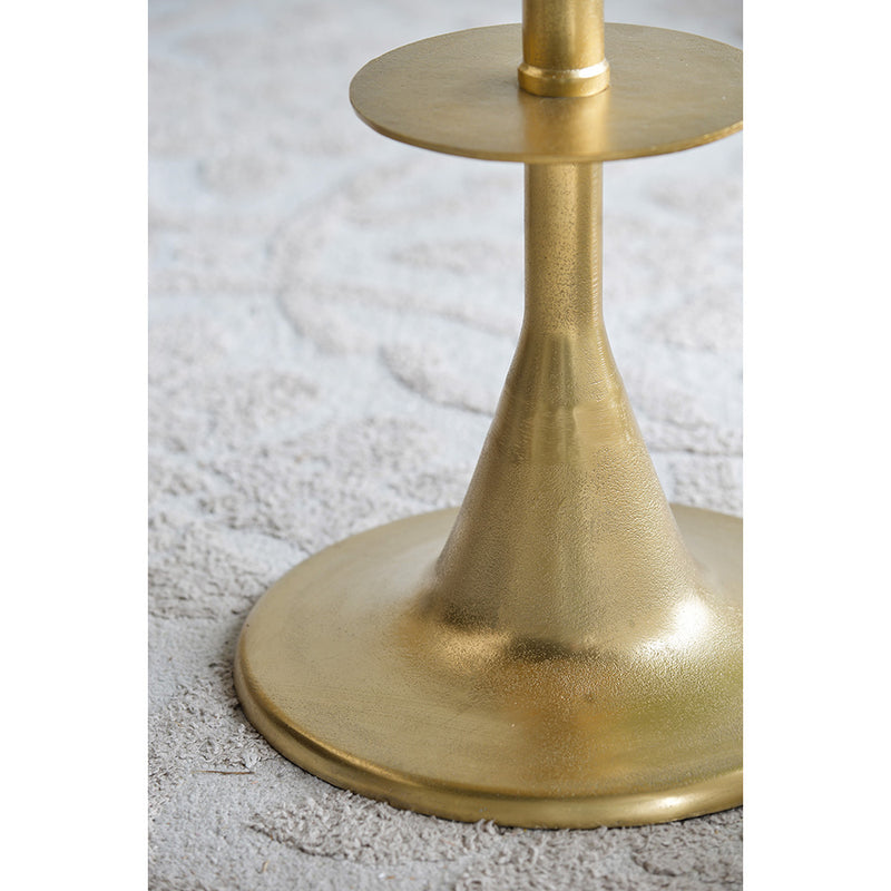AB - BRASS SIDE TABLE