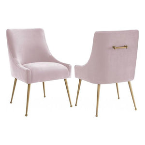 TV - BEATRIX VELVET SIDE DINING CHAIRS
