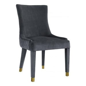 TV - DIAMOND GREY DINING CHAIR S/2