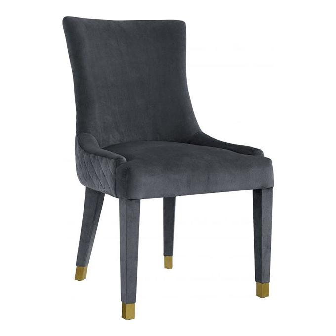 TV - DIAMOND GREY DINING CHAIR S/2