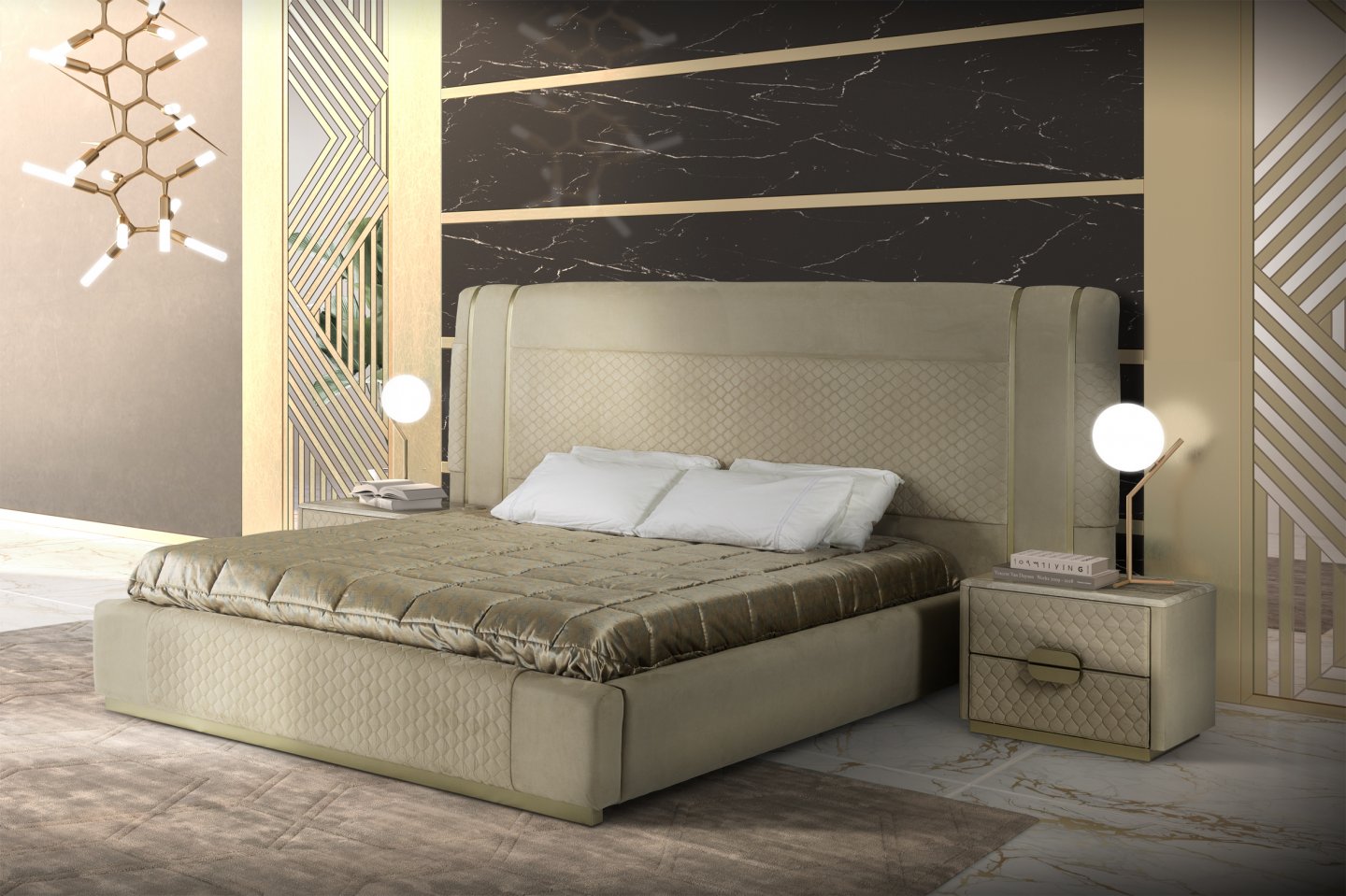SI - CONTINENTAL KING BED