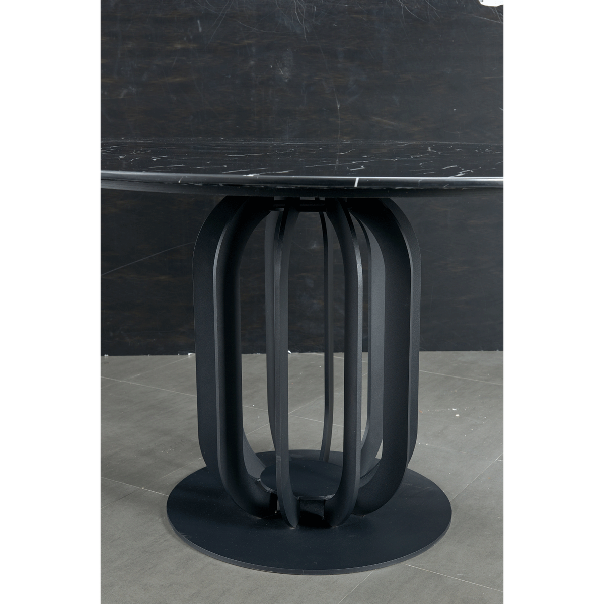 EF - MARBLE-LOOK DINING TABLE