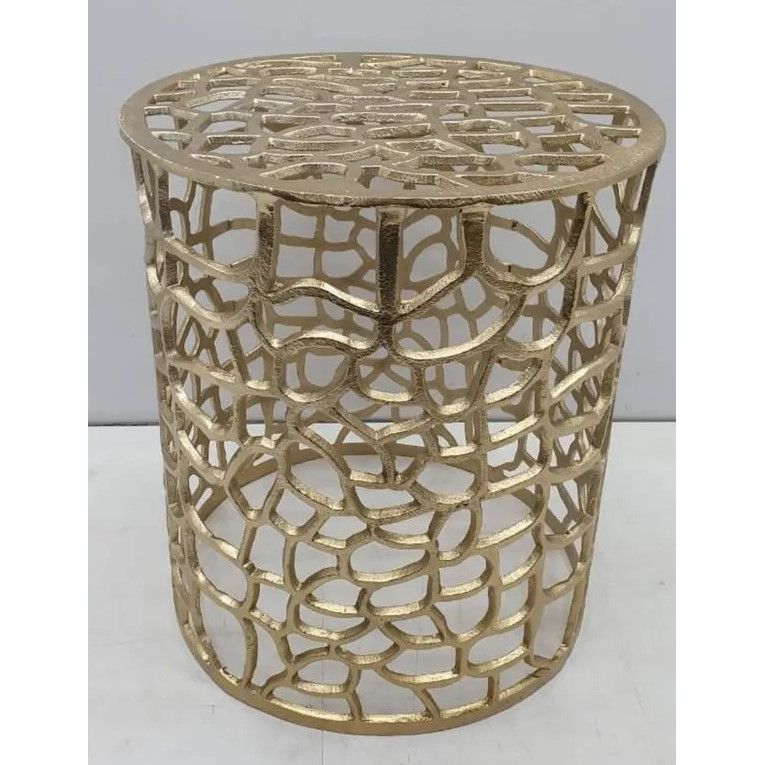 TV - SOPHIA GOLD SIDE TABLE