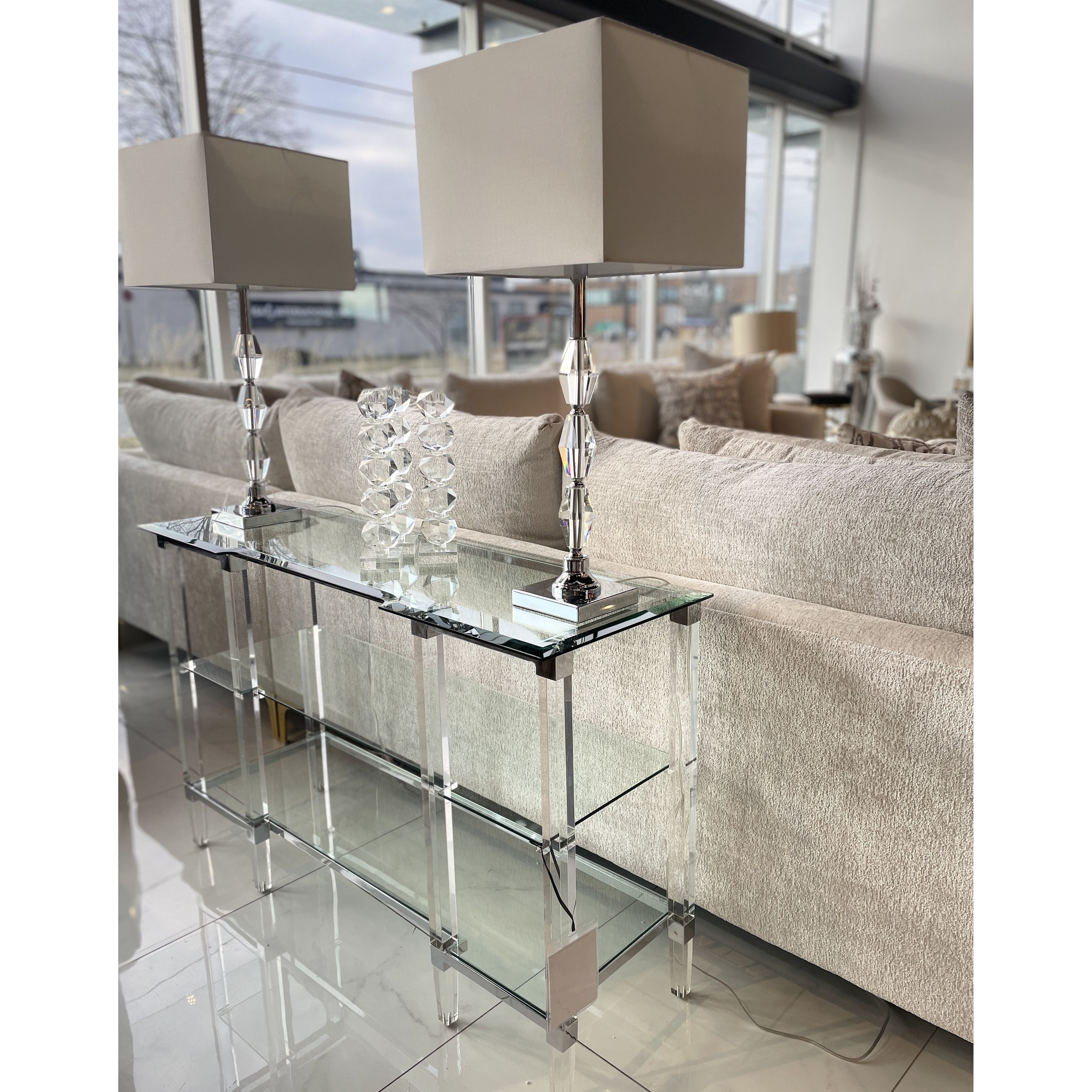 MZ - GLASS CONSOLE