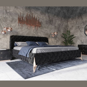 VG - LEGEND BLACK AND ROSE GOLD BED