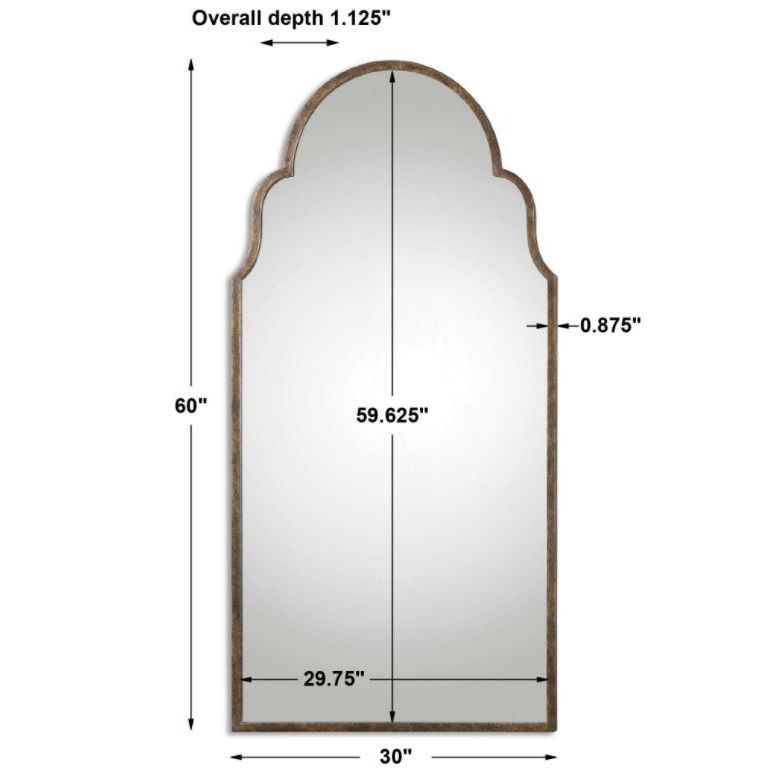 UT - BRAYDEN TALL ARCH MIRROR