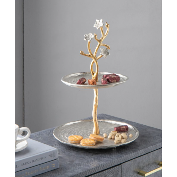 AB - CHERRY BLOSSOM 2 TIER STAND