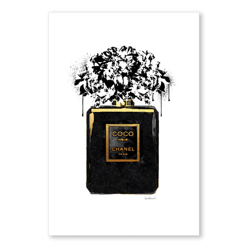 RR - COCO CHANEL PEONY PAINTING