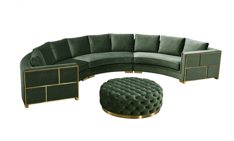 VG - RITNER CURVED SECTIONAL