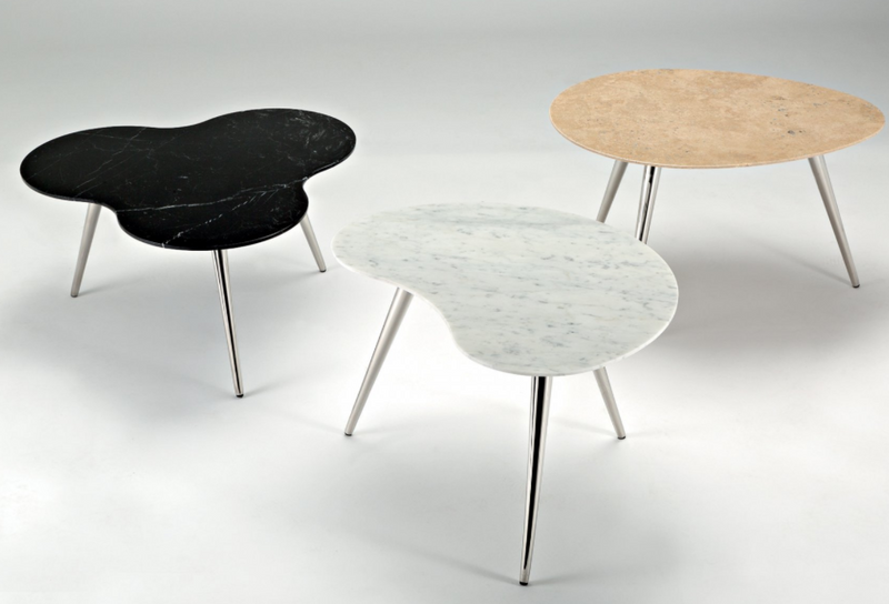 SI - MARBLE SHAPES SIDE TABLE