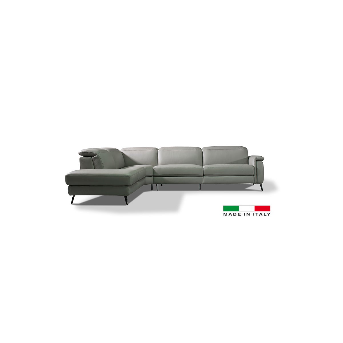 BL - OXFORD LEATHER SECTIONAL